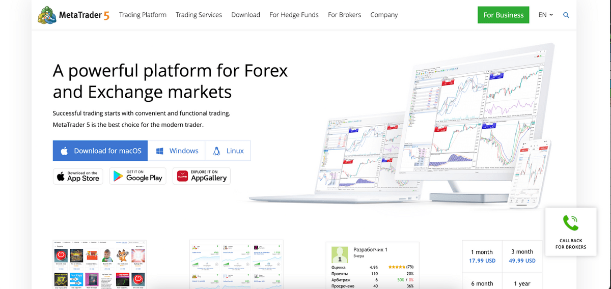 Swing trading software