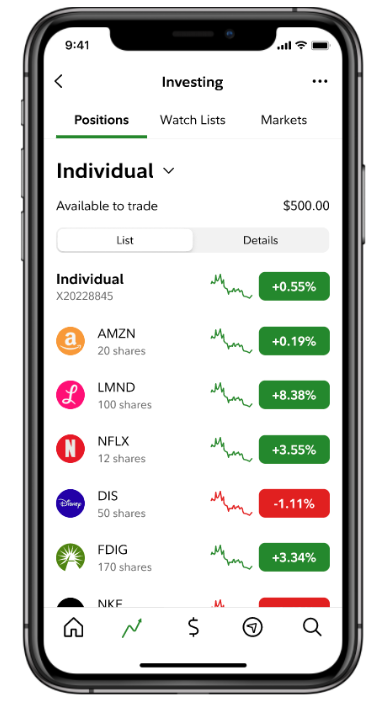 fidelity-stock investment app