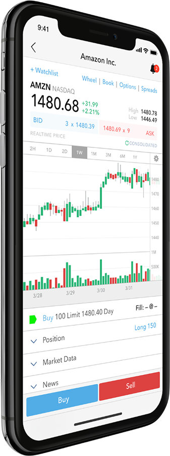 interactive brokers app to buy sell stocks