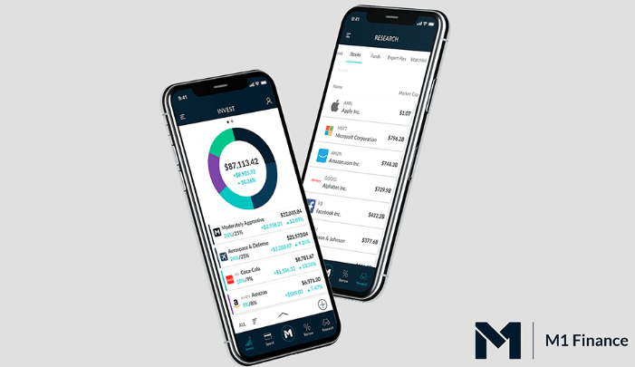 M1 finance mobile app