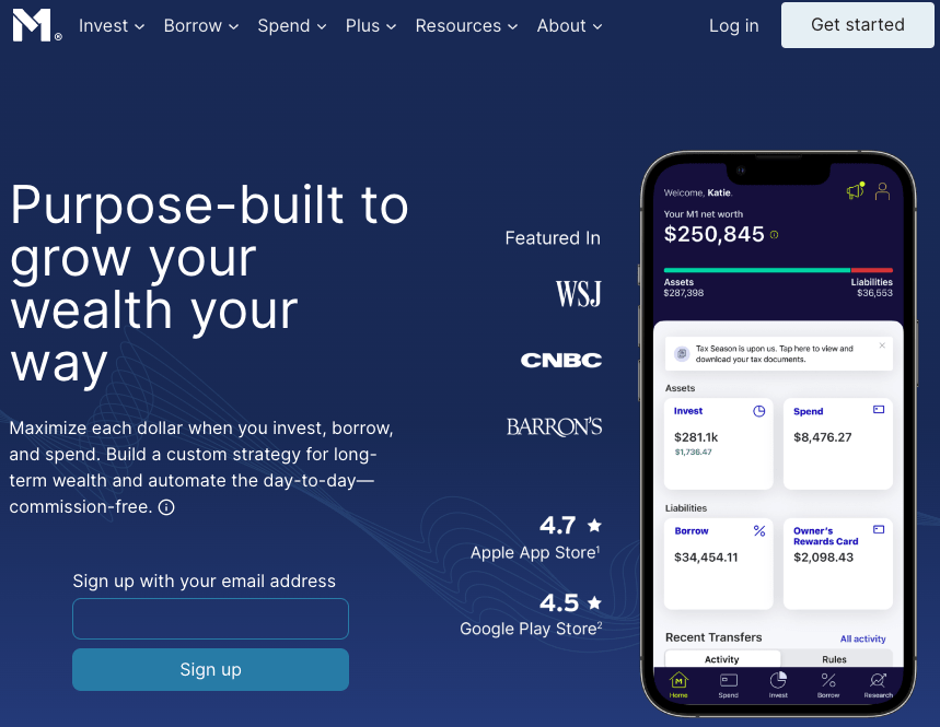 M1 finance review