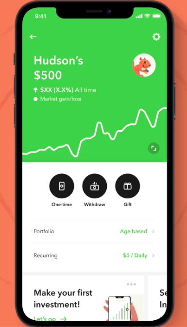 Acorns early custodial account