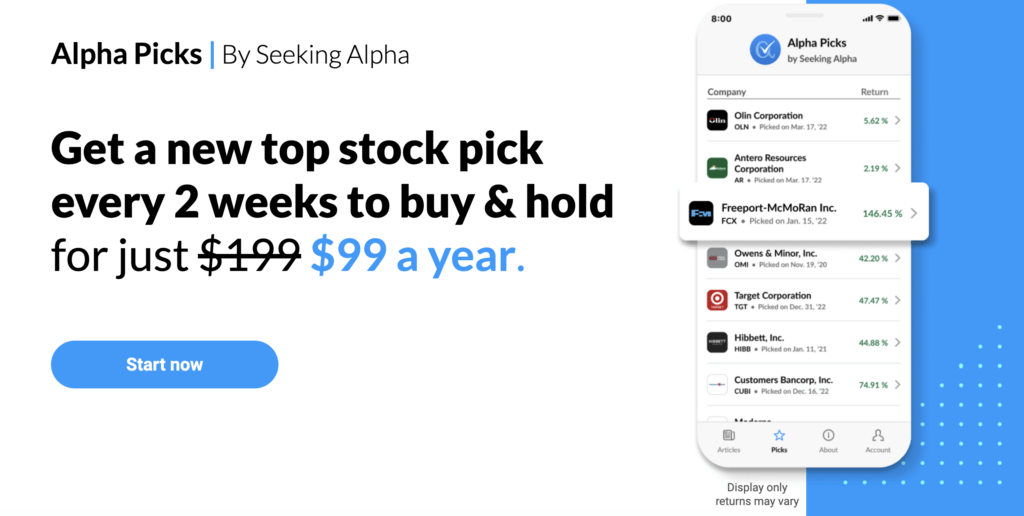 Alpha picks graphic
