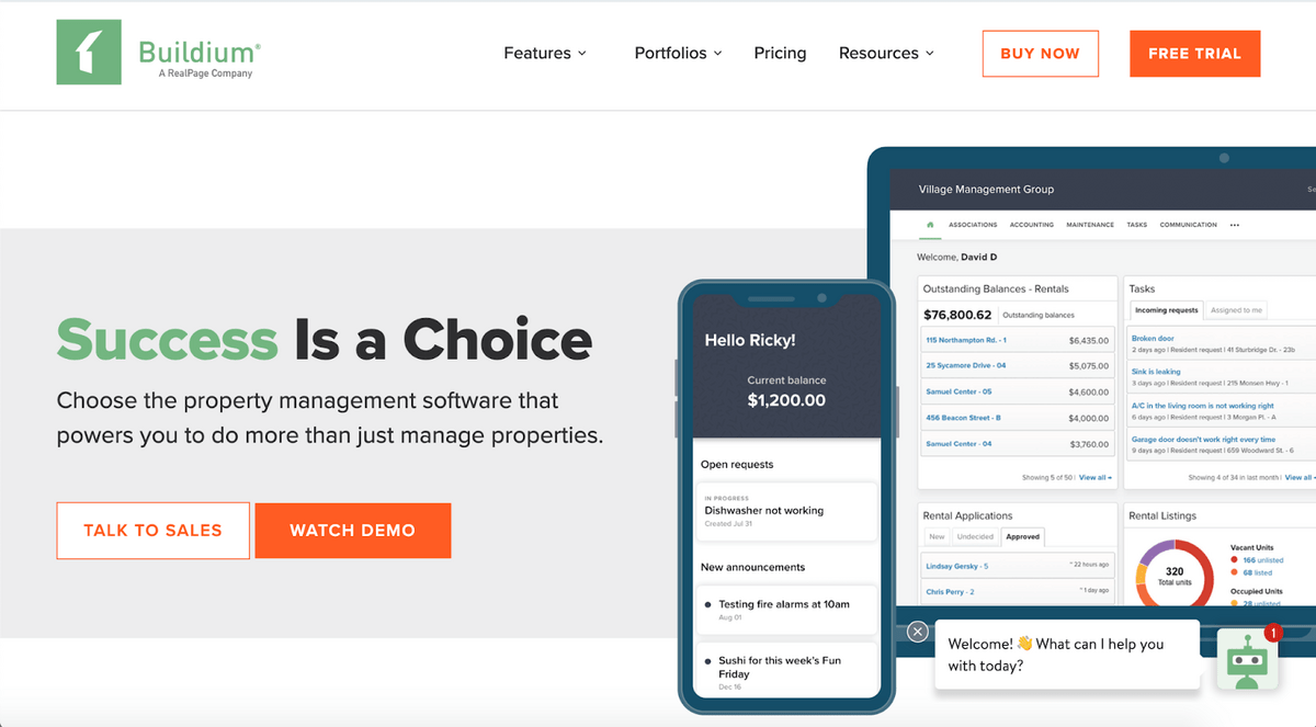 Buildium property management software