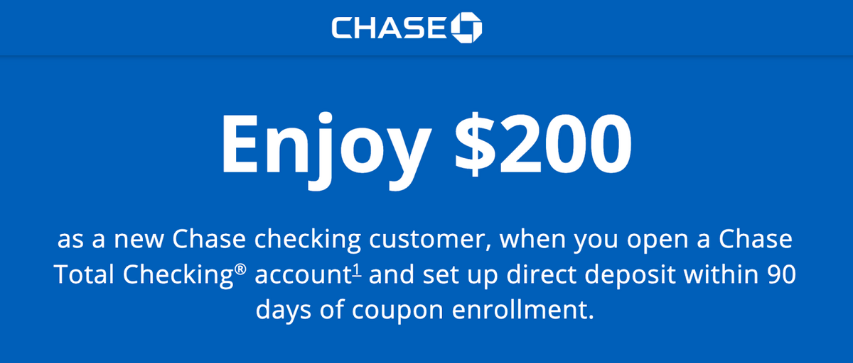 Chase bank deal