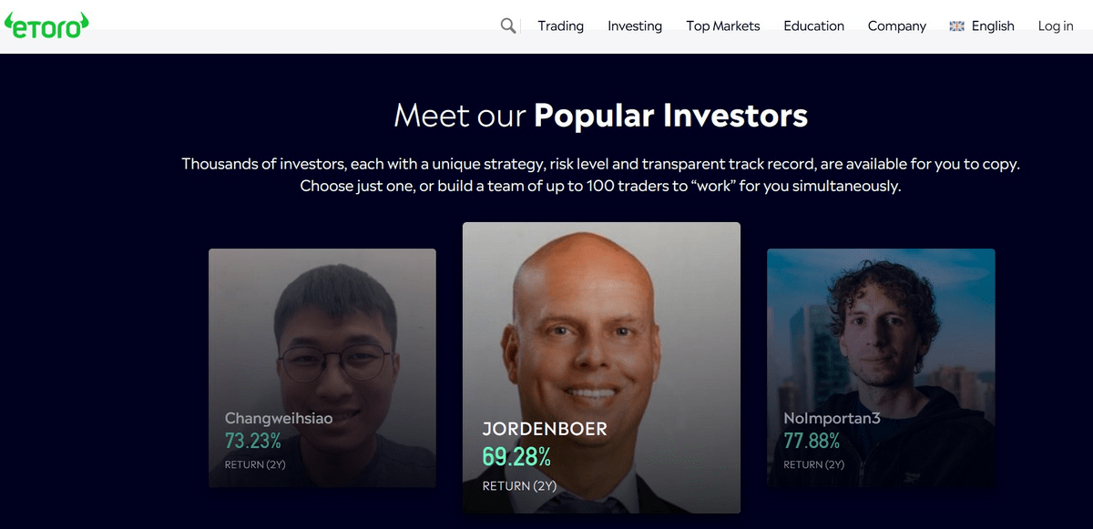 etoro investment company