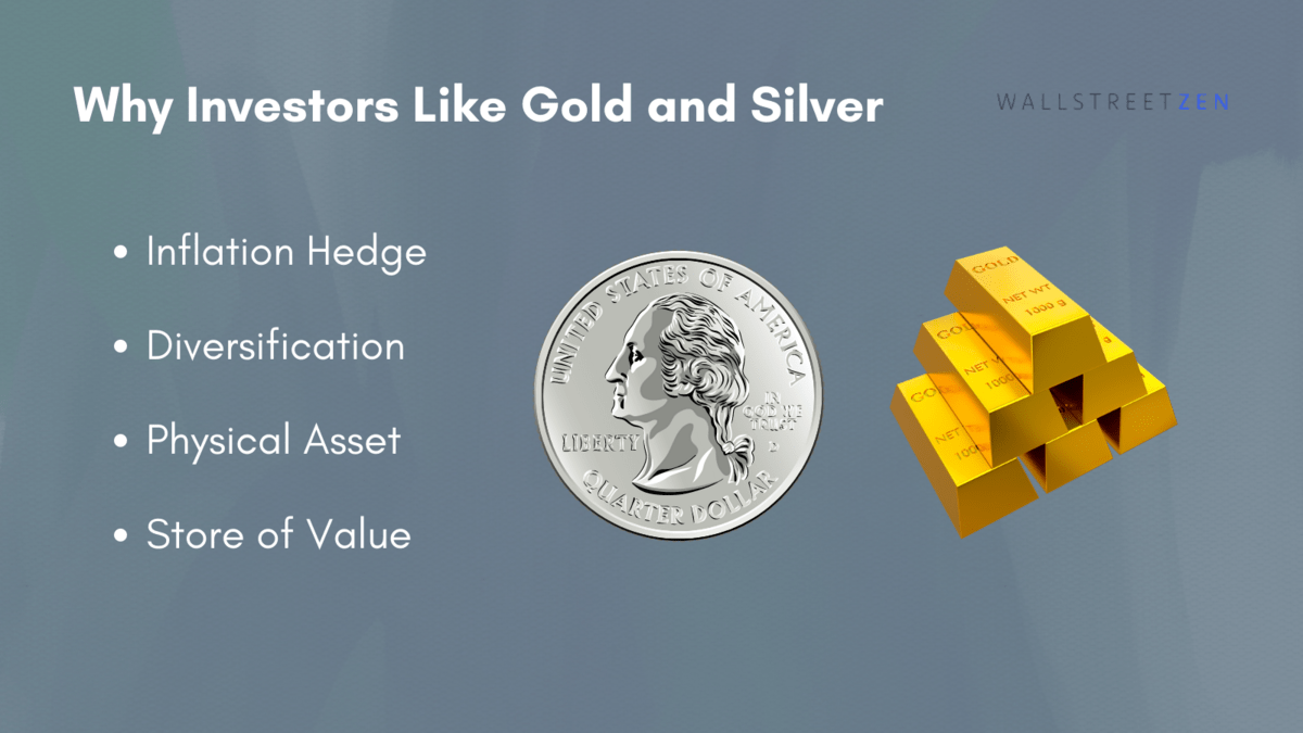 Why investors like gold silver