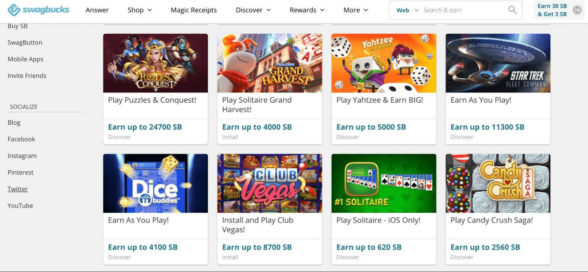 How to Make Money with Online Games - Swagbucks Articles