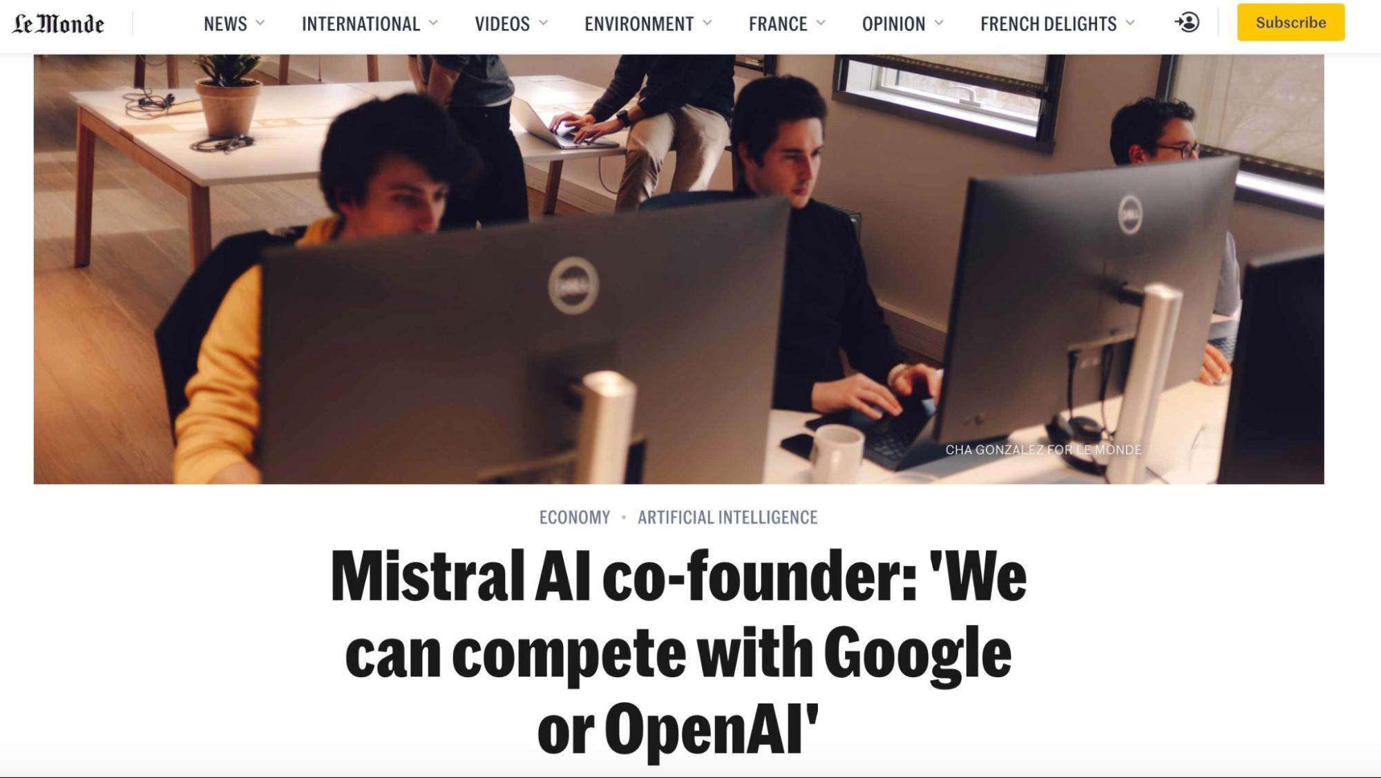 Mistral AI co-founder