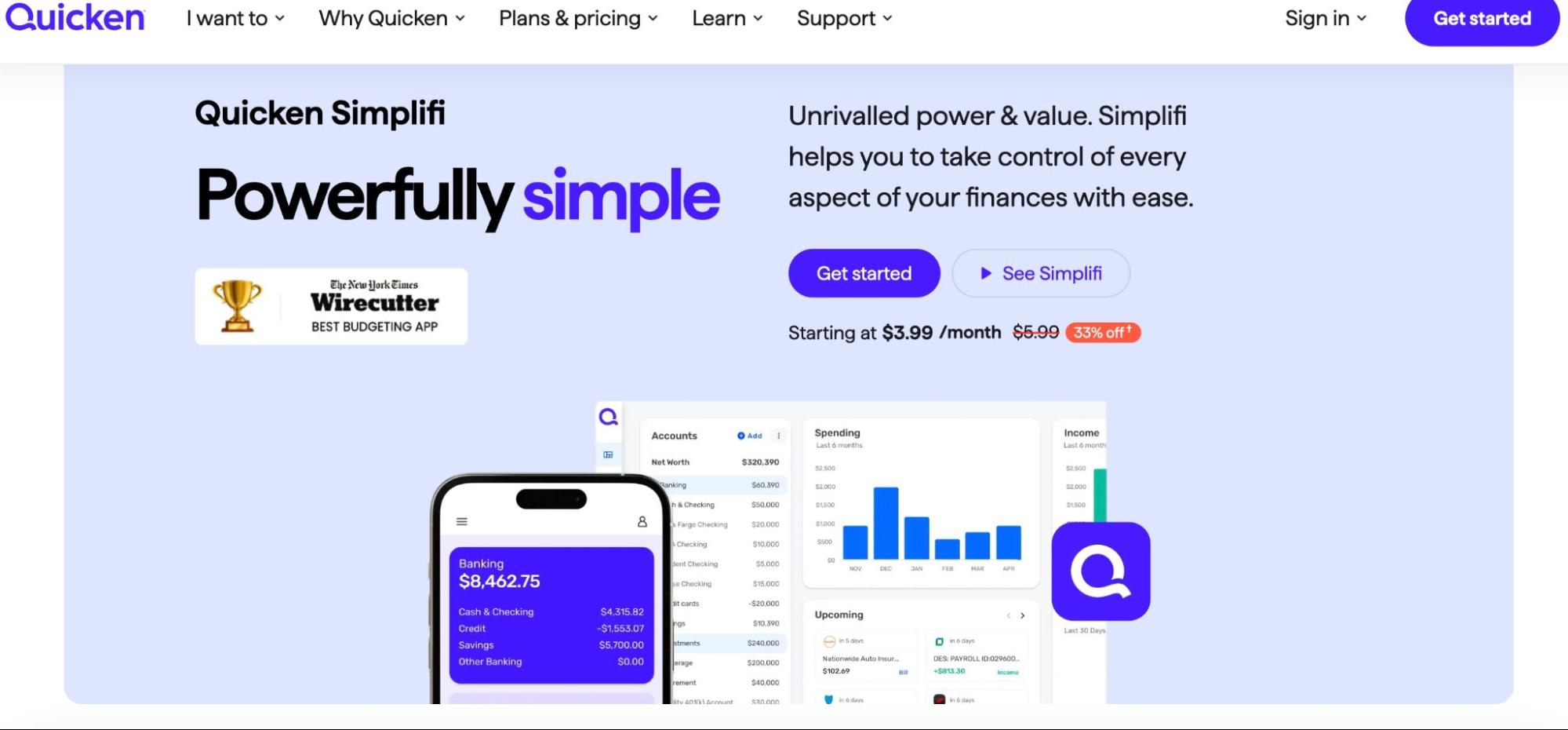 5. Quicken Simplifi