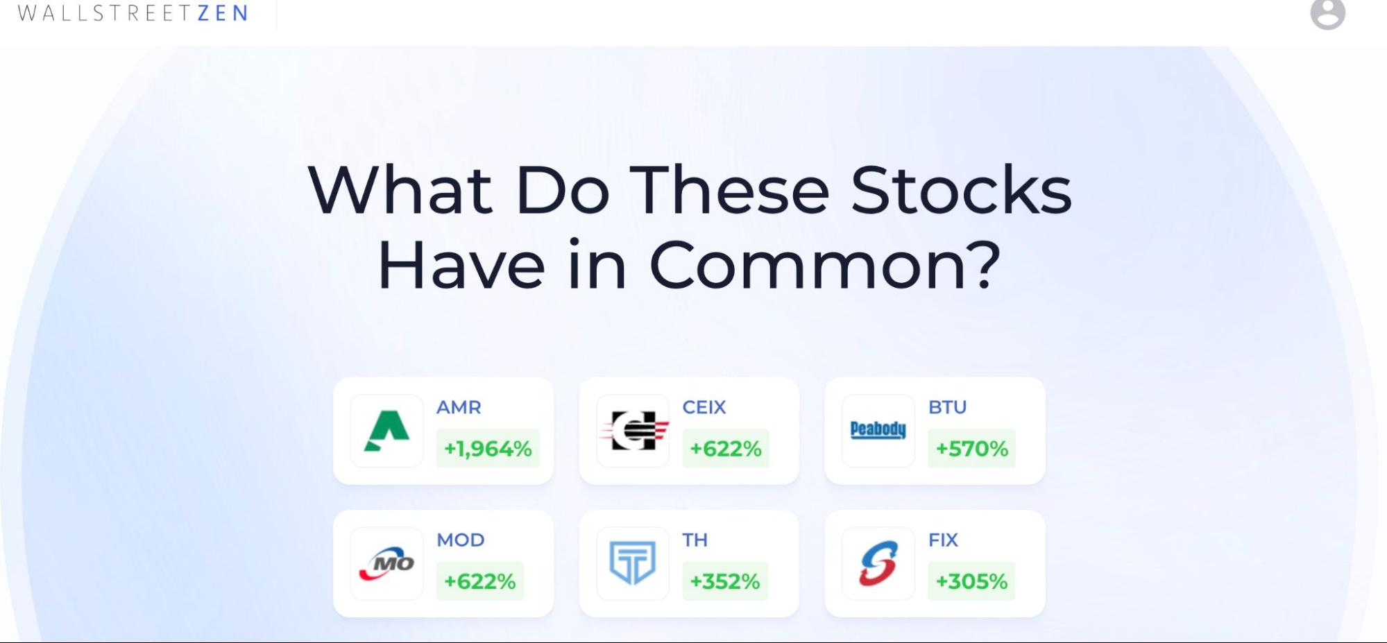 6. What Do These Stocks Have in Common
