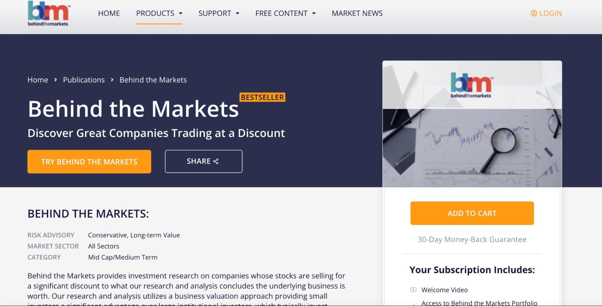 What You Get With Behind The Markets
