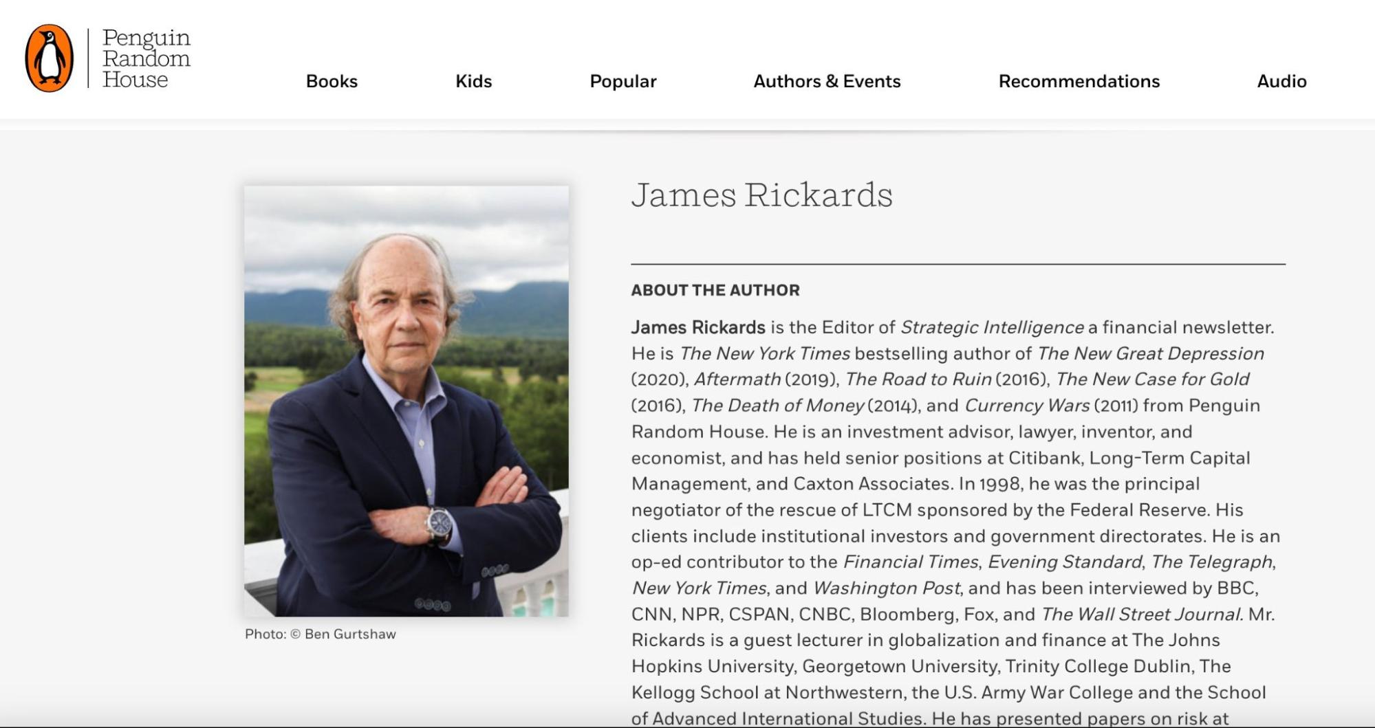 Who Is Jim Rickards