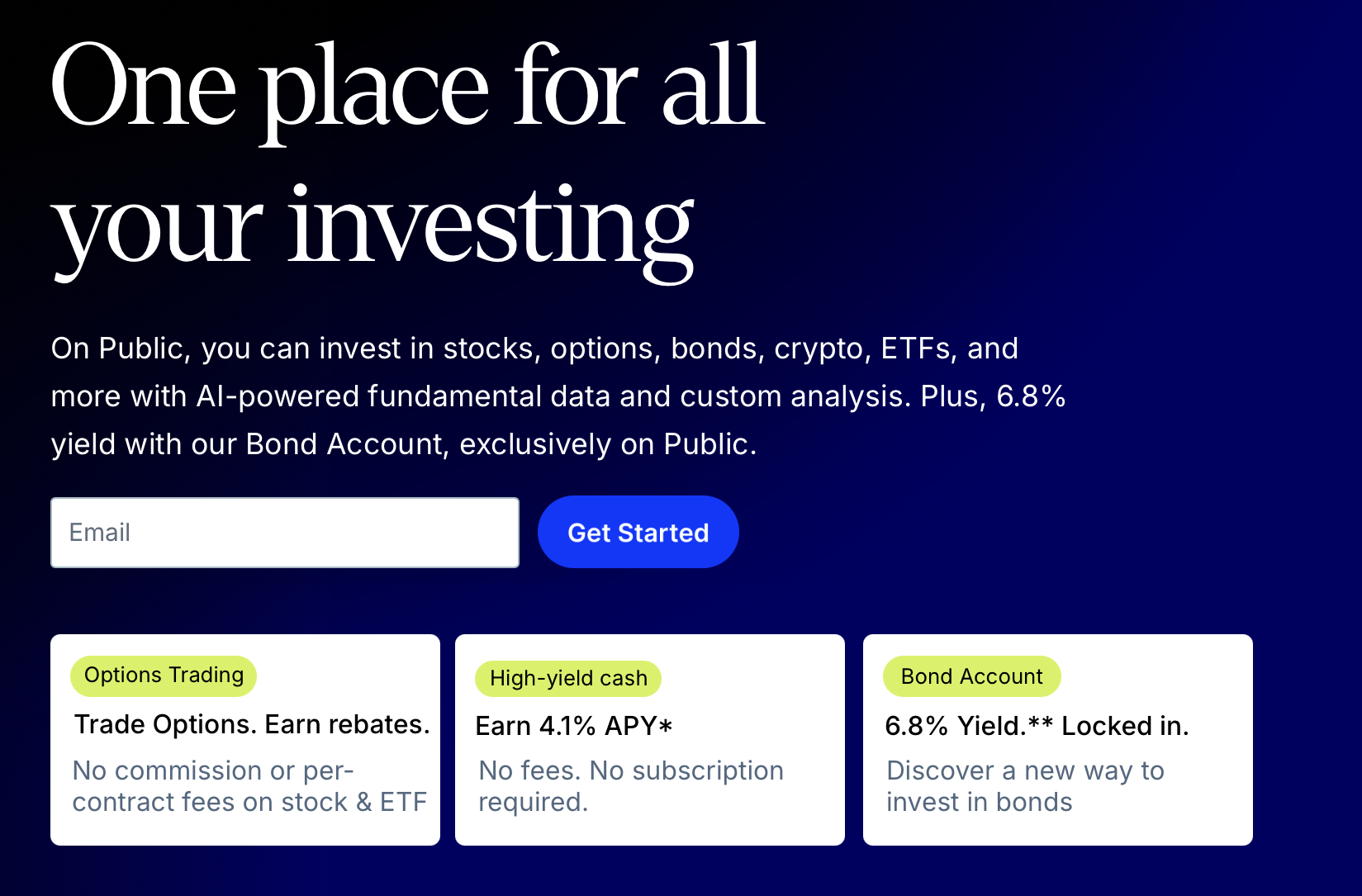 One Place for All Your Investing