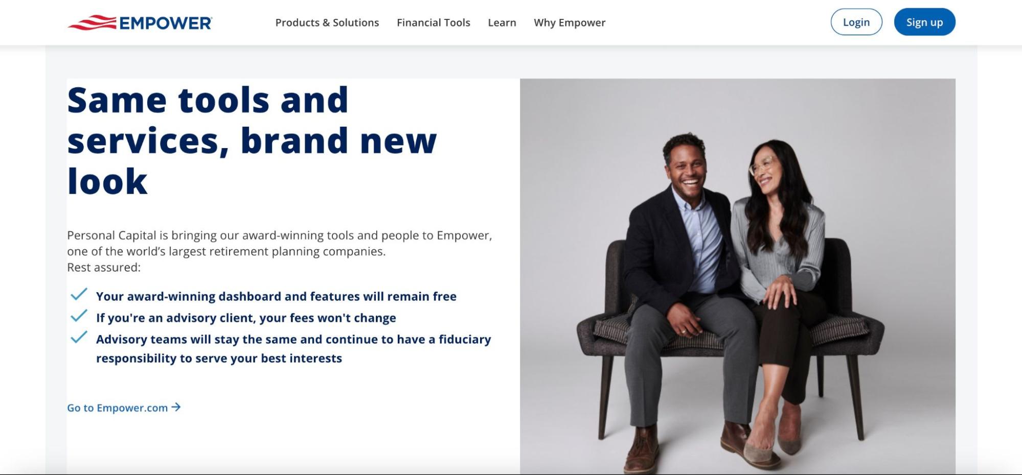 Empower Same Tools and Services Brand New Look