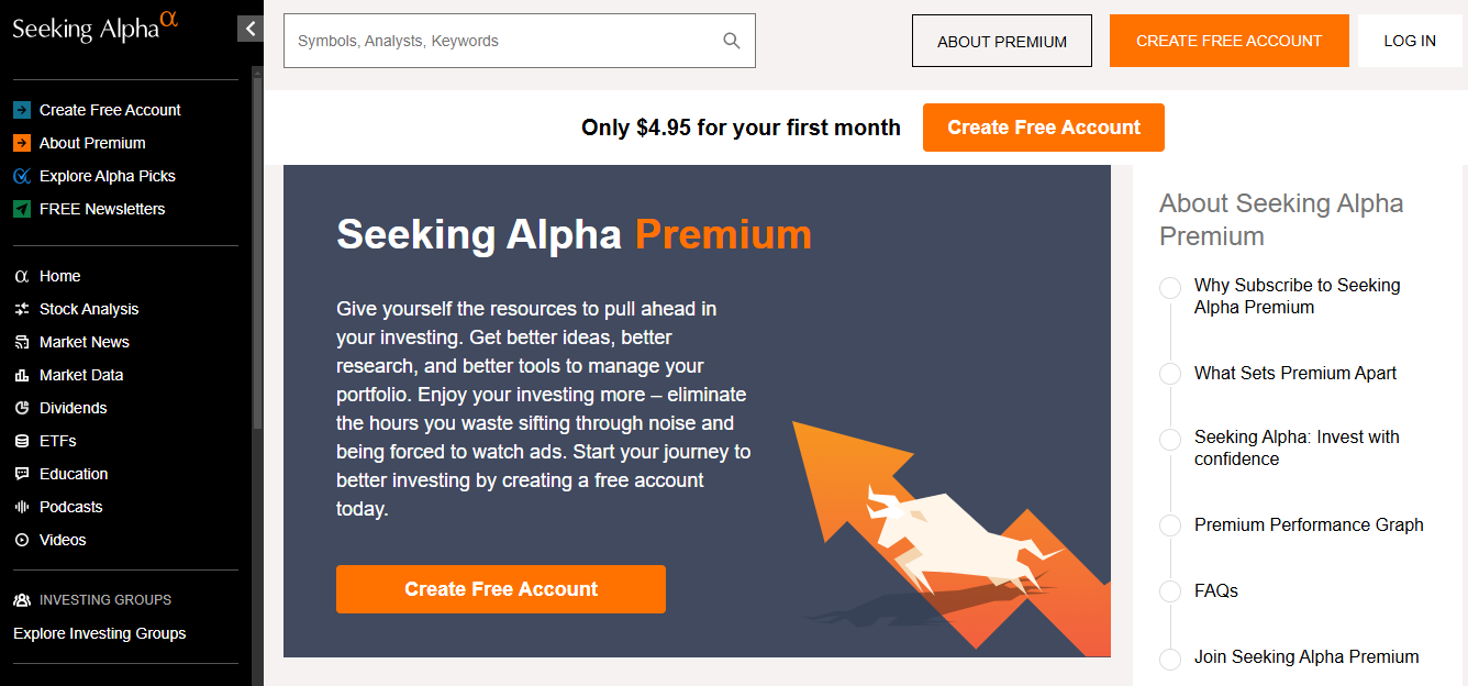 Seeking Alpha Premium