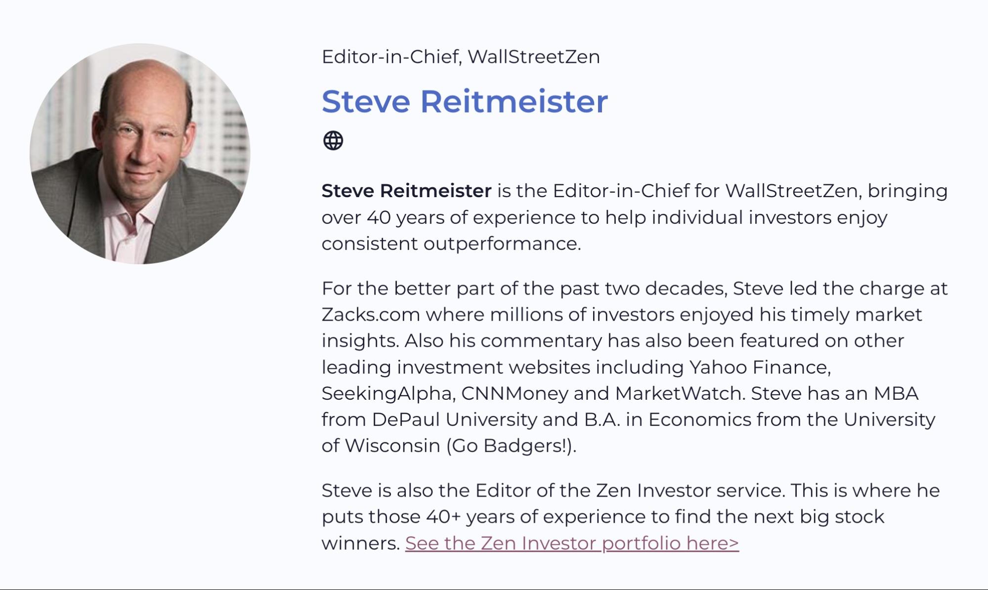 Steve Reitmeister