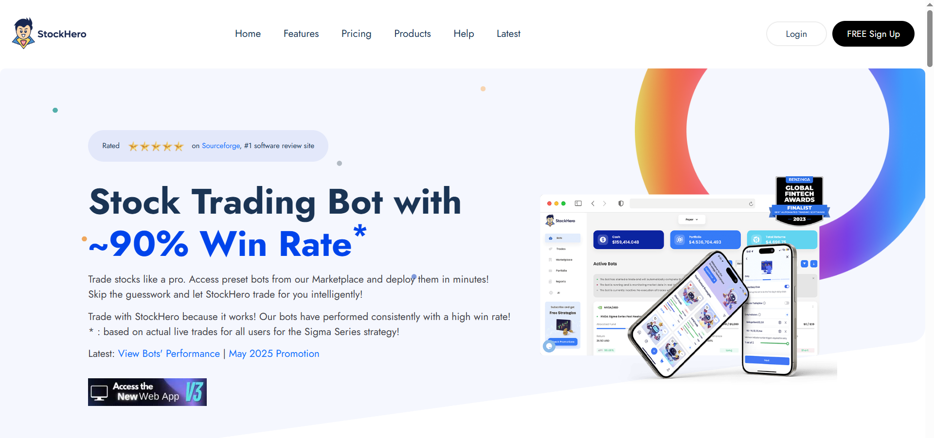 Stock Trading Bot with 90% Win Rate