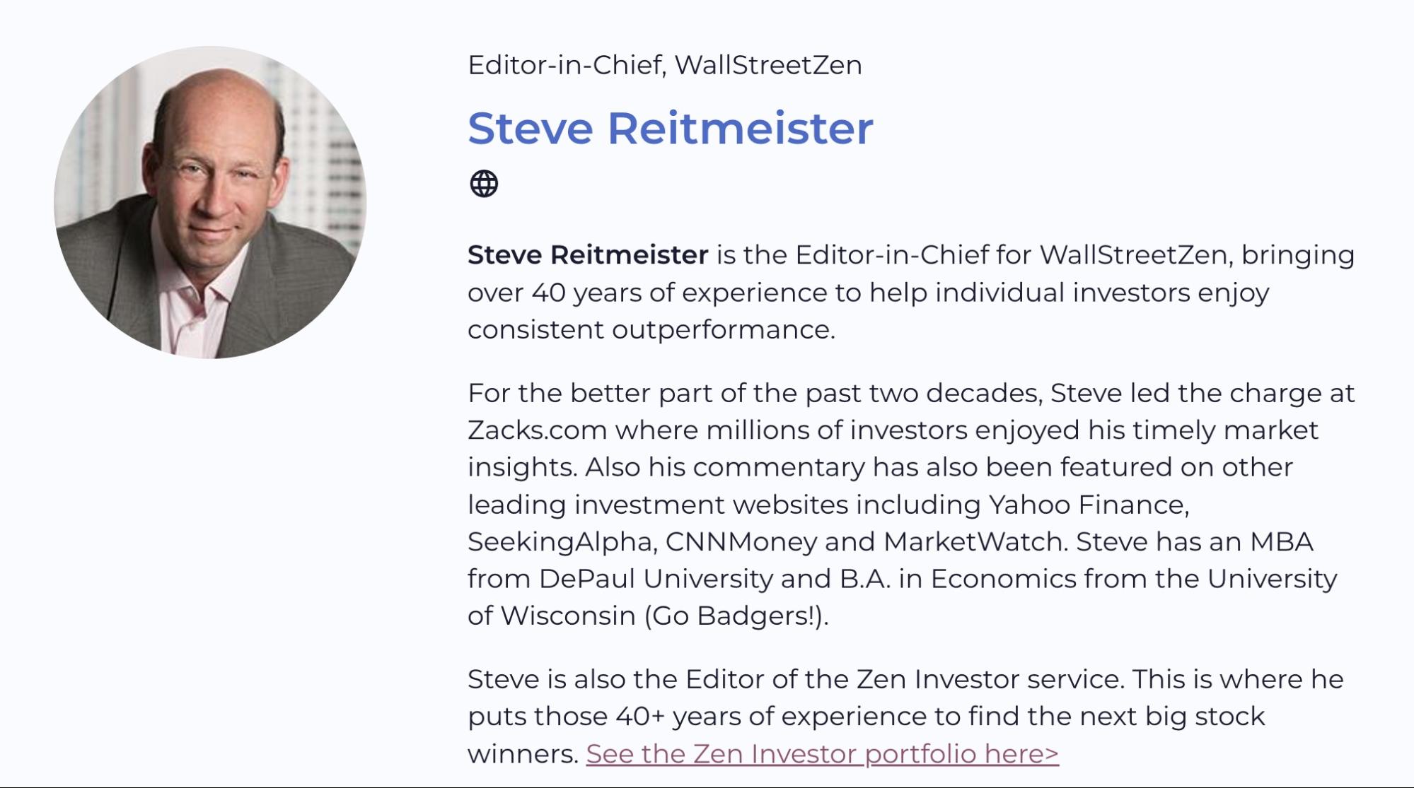 Steve Reitmeister