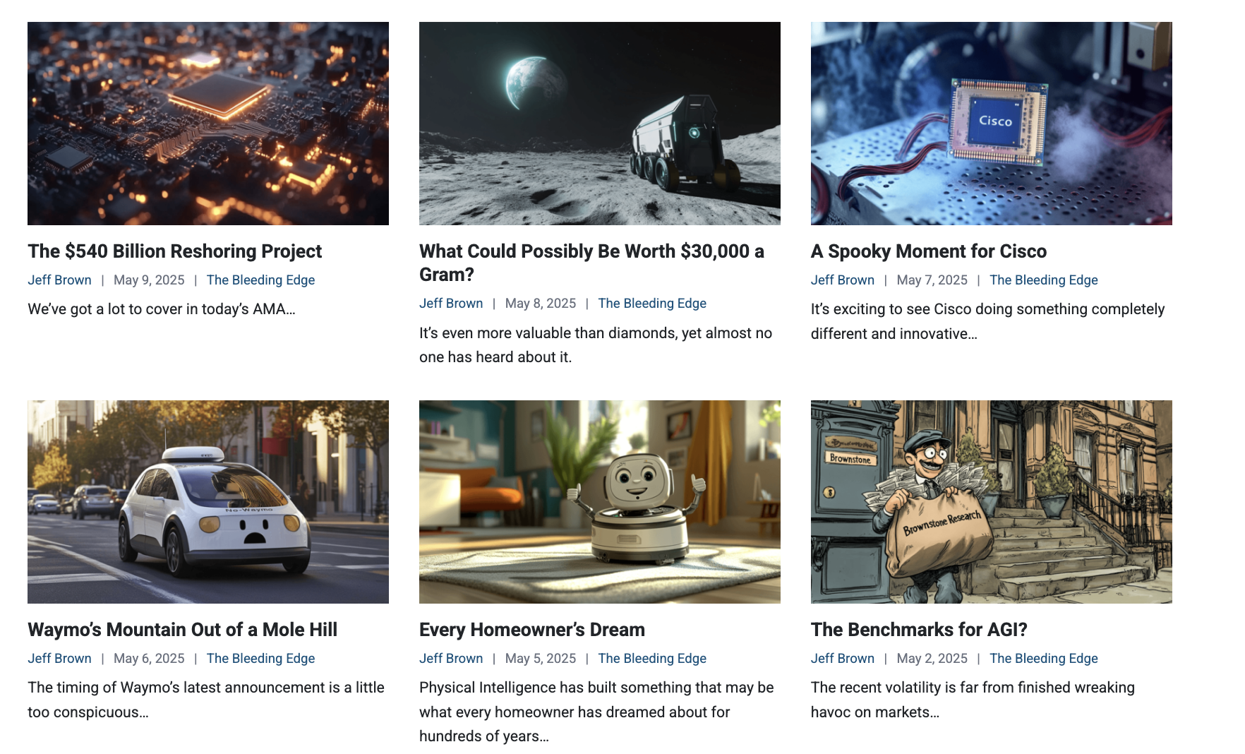 Newsletters and Research Reports