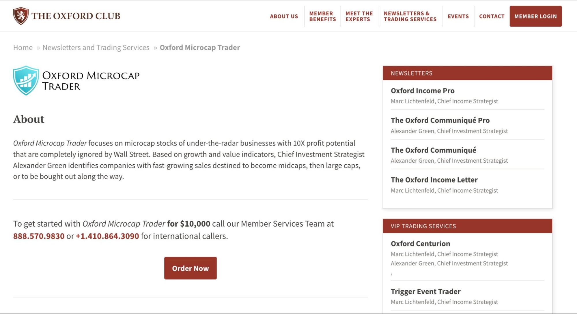 Oxford MicroCap Trader