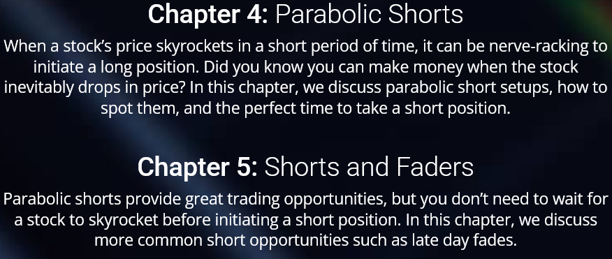 Chapter 4 - Parabolic Shorts