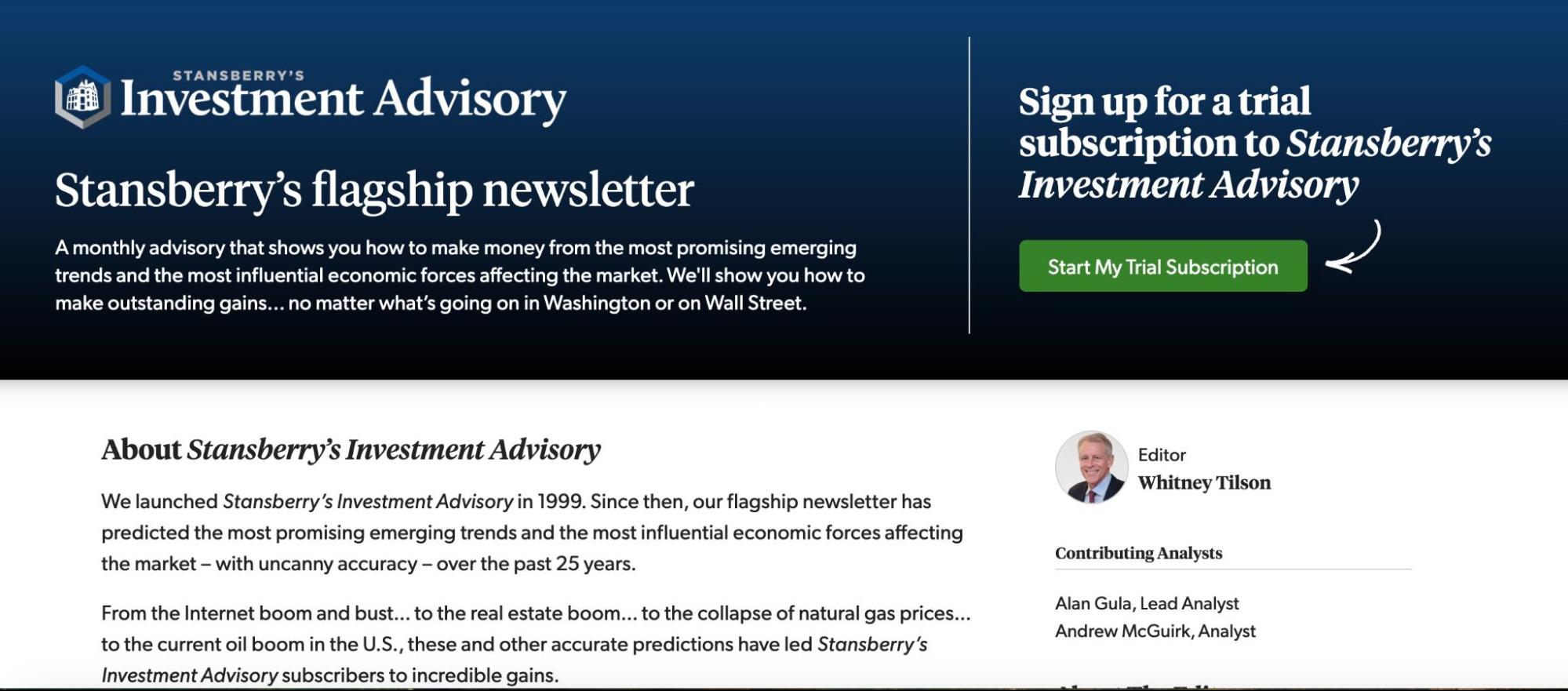 Investment Advisory