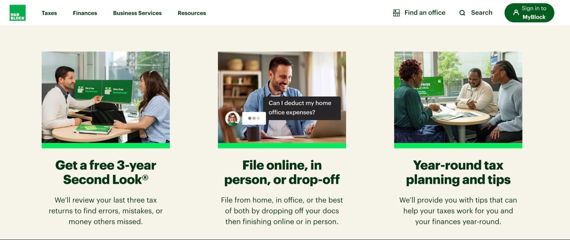 H&R Block team