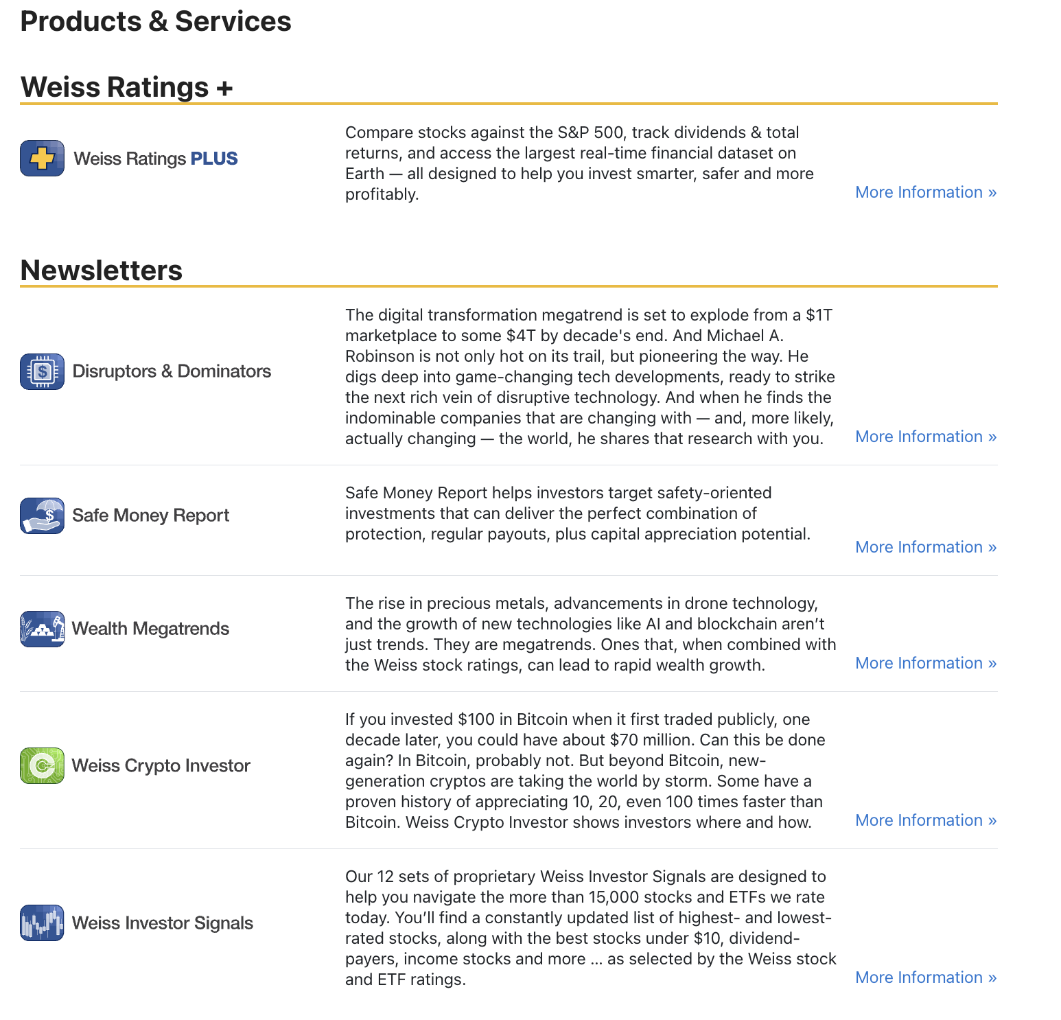Main Features