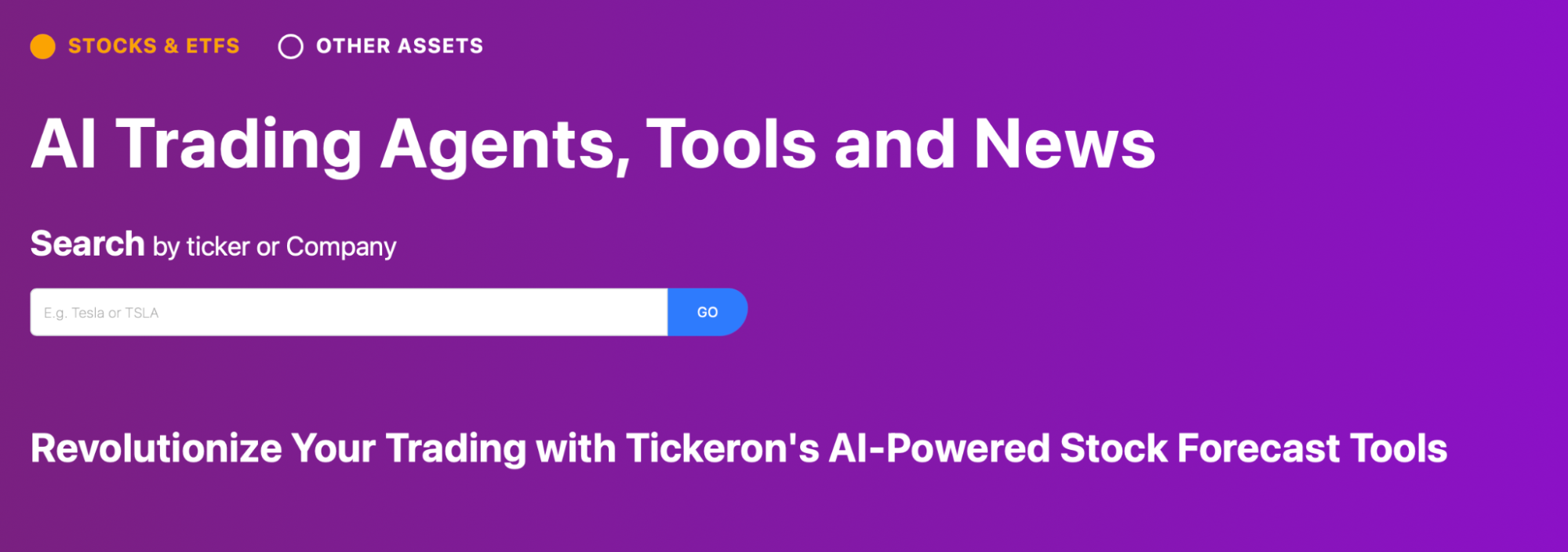 Tickeron