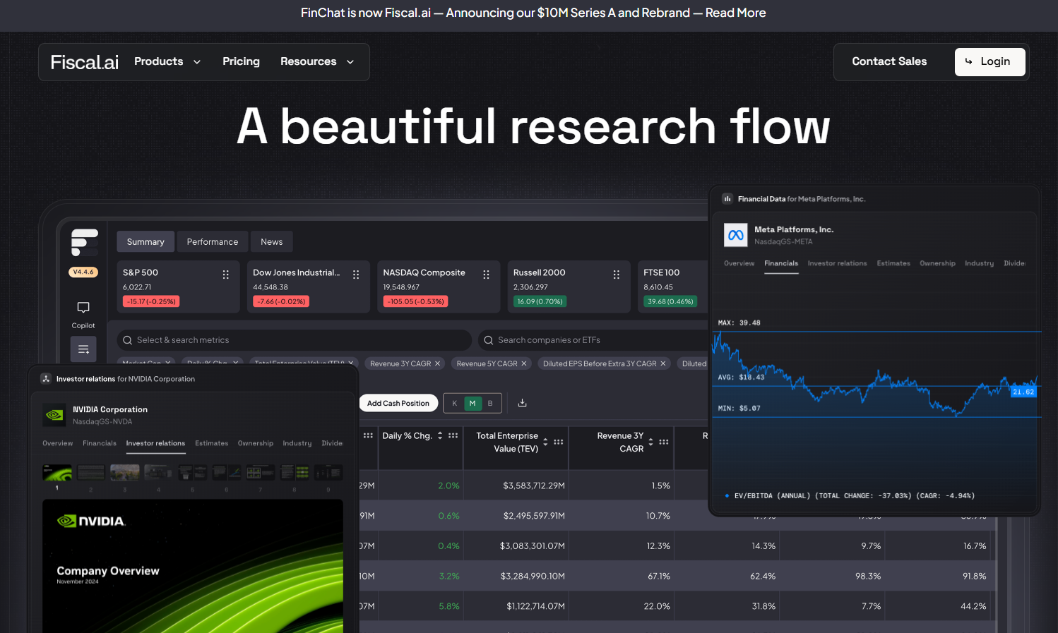 Fiscal.ai (Formerly FinChat.io)