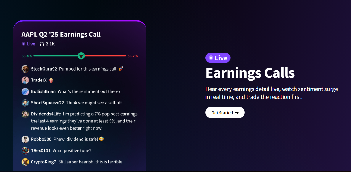 Earning Calls