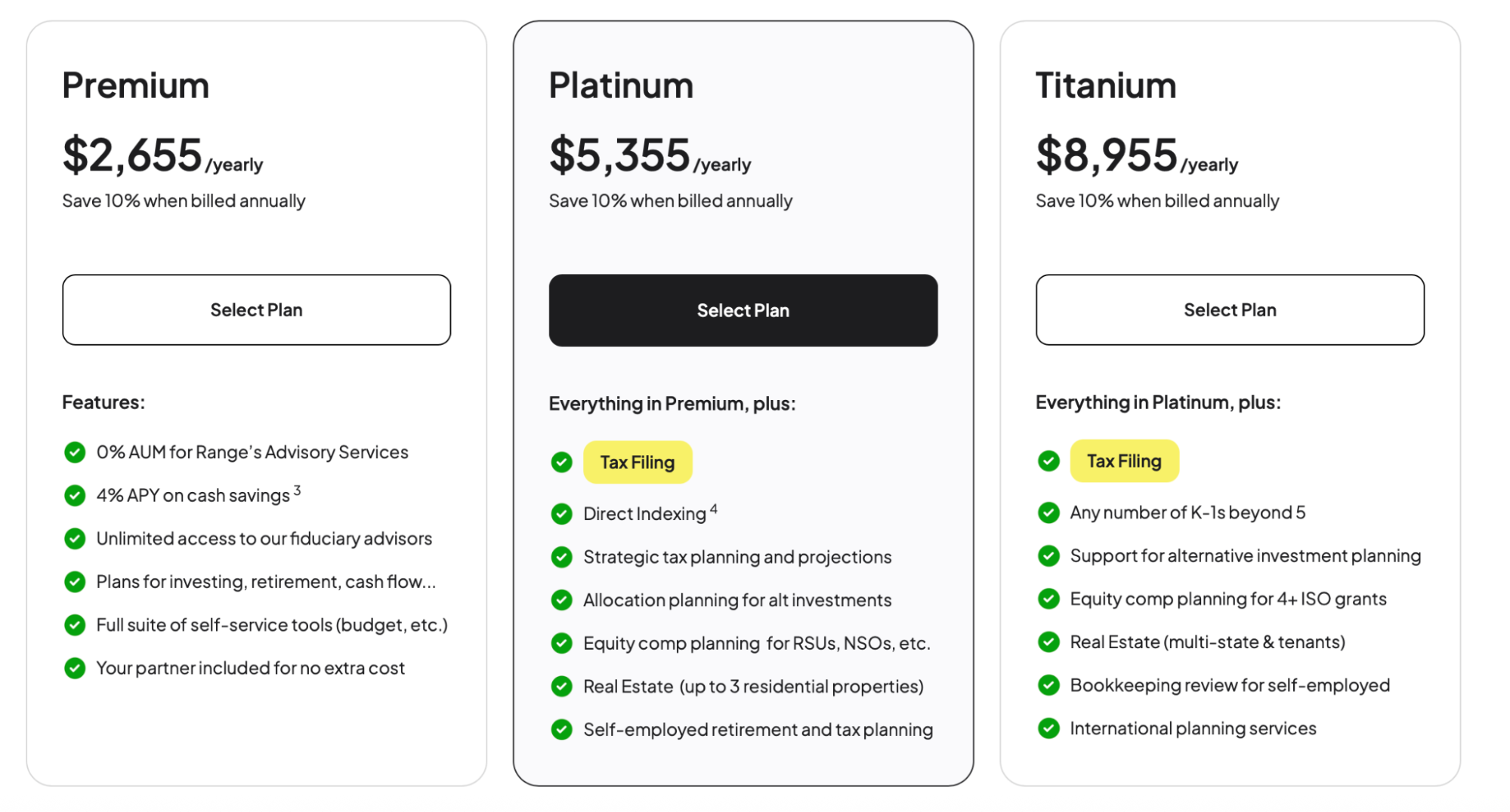 Pricing + Fees - How Much Does Range Cost