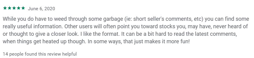 What Do Customers Say About Stocktwits