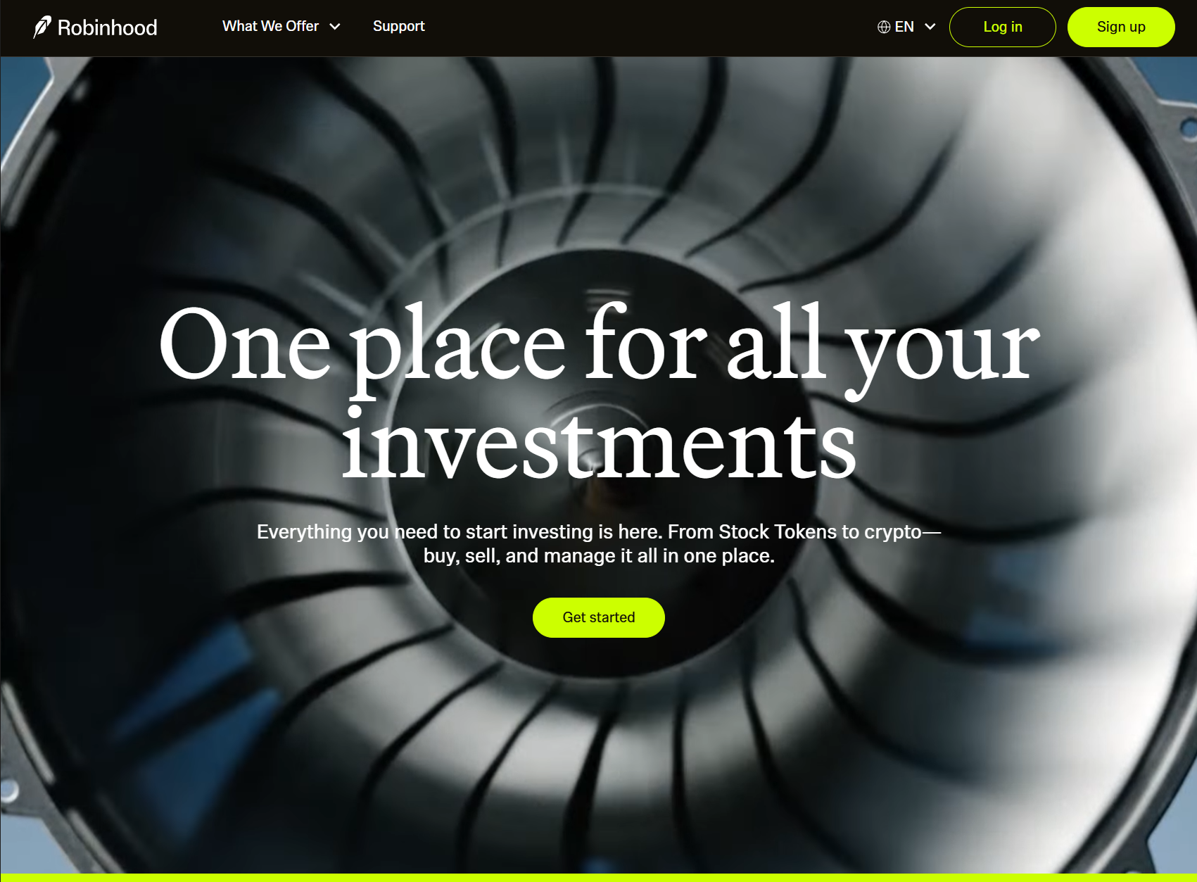 Robinhood - Best for Simplicity