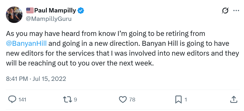 What Happened to Paul Mampilly's Profits Unlimited