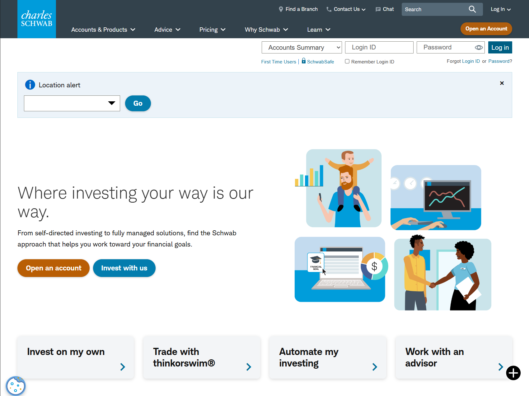 Charles Schwab - Best Legacy Firm for Dividend Investing