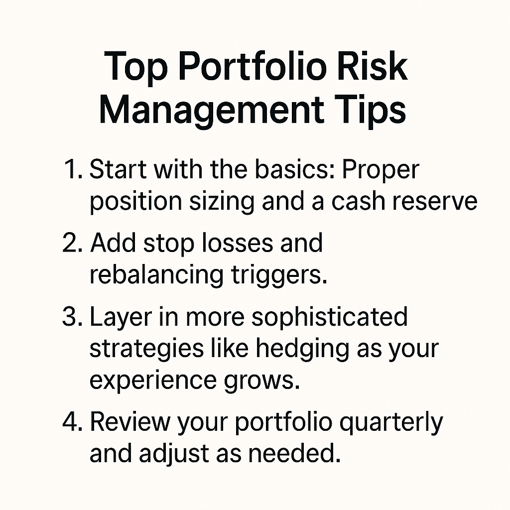 Top Portfolio Risk Management Tips
